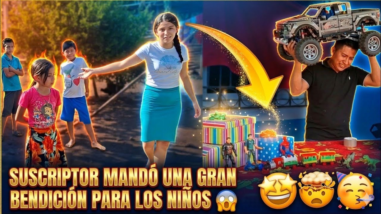 SUSCRIPTOR  Mandó Todos Estos Juguetes Para Regalar A Los Niños😱 