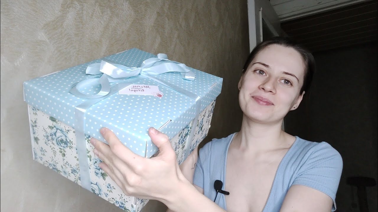 Тайный обмен подарками с блогерами 😍 Я в восторге 🩵