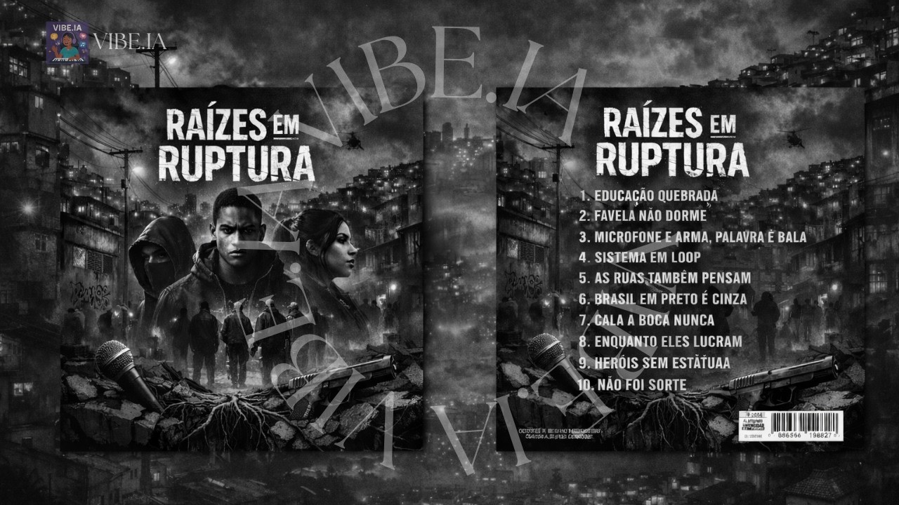 RAÍZES EM RUPTURA ⚠️ | Boom Bap Underground que EXPÕE o Sistema | Rap Protesto Brasileiro