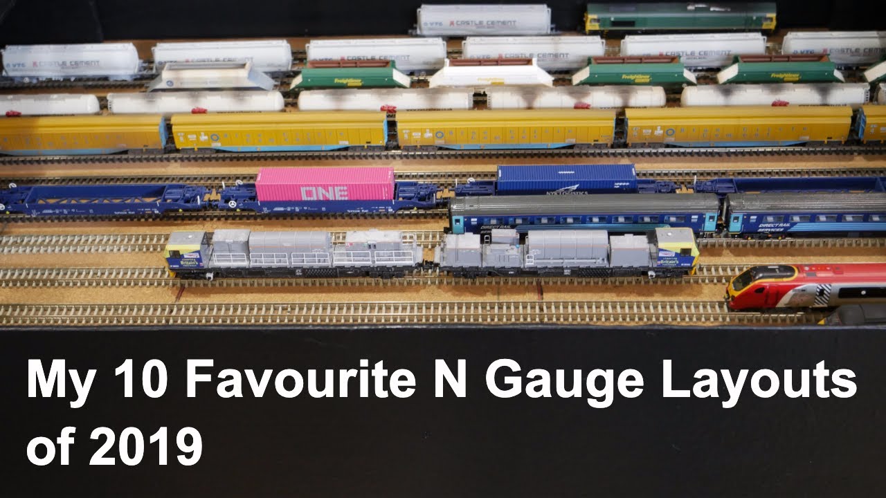 10 моих любимых макетов железнодорожных моделей N-колеи с выставки 2019 года