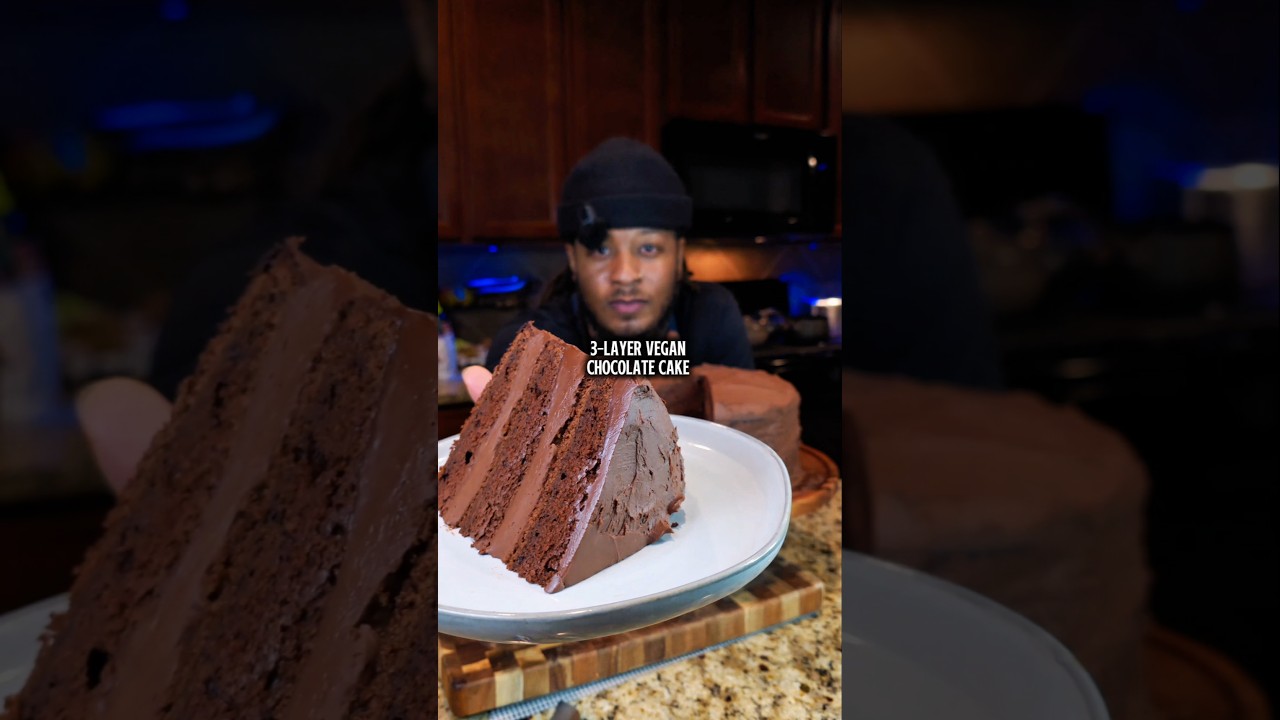 The Ultimate 3-Layer Vegan Chocolate Cake