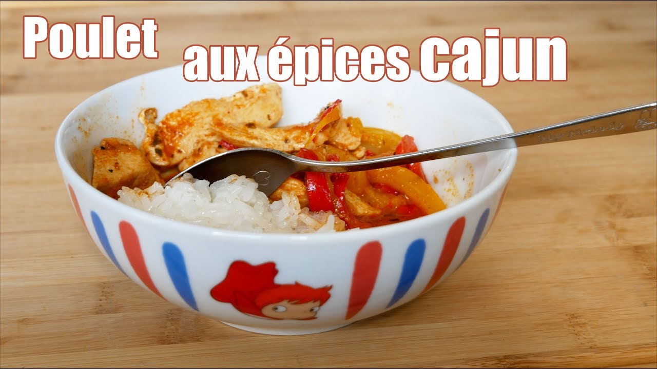 Poulet aux épices cajun facile et rapide 🍗