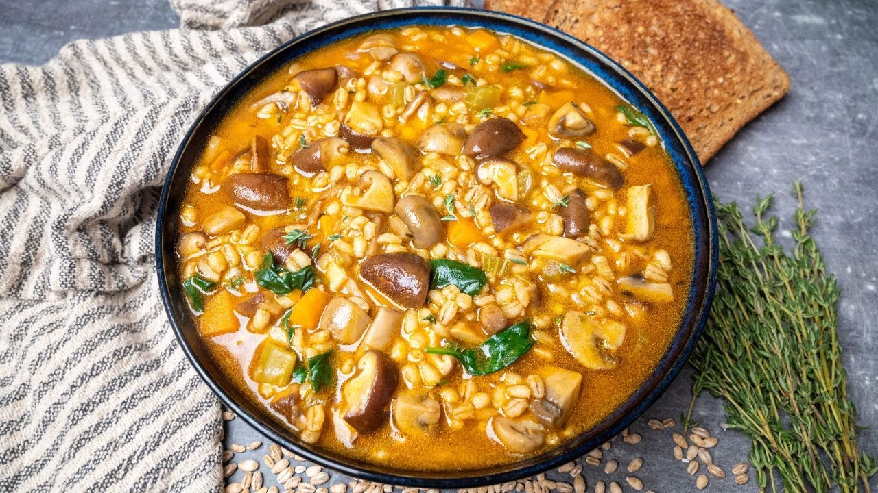 Mushroom Barley Soup