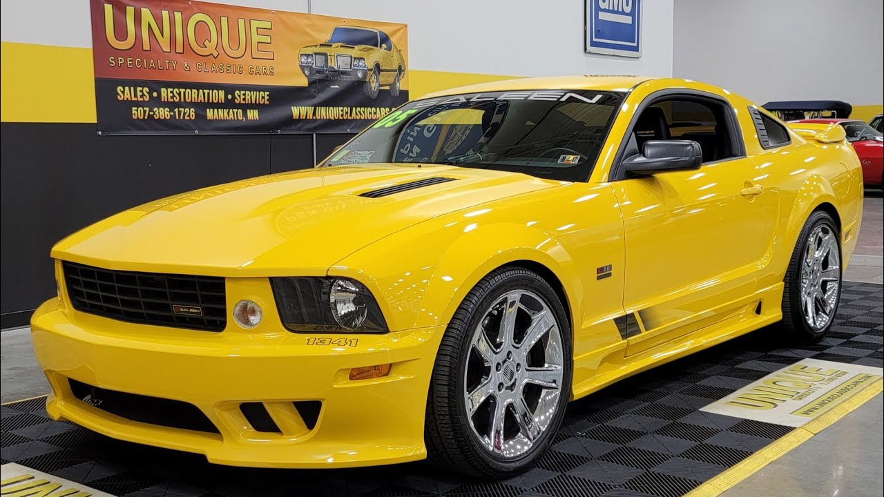 2005 Ford Mustang Saleen S281 Supercharged Coupe | For Sale $42,900