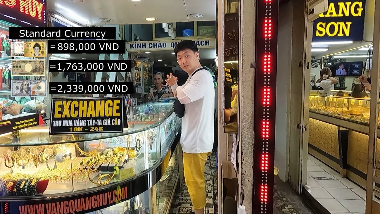 Hanoi Currency exchange Part