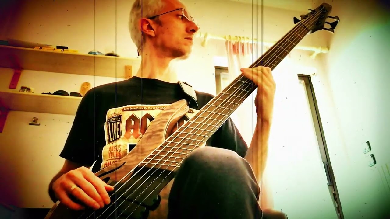 Genghis Khan, Iron Maiden - Bass cover.