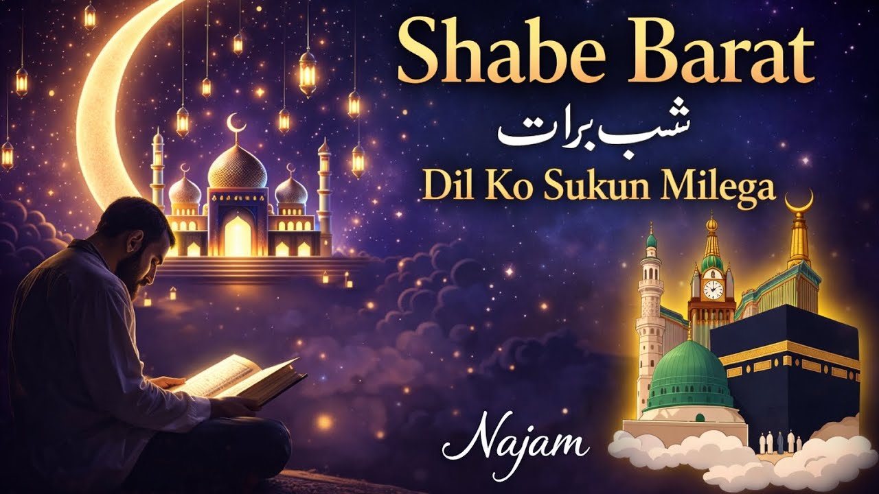 Dil Ko.sukun Dene wali shabebarat per
