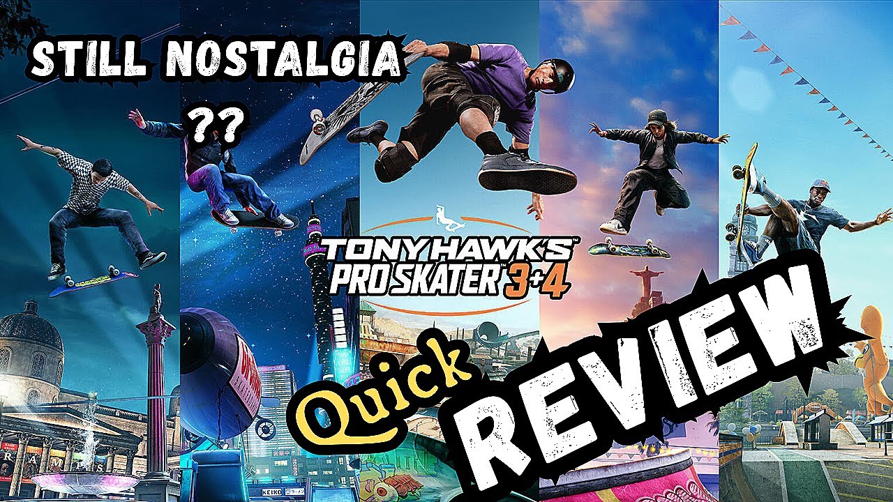 Tony Hawk&rsquo;s Pro Skater 3+4 Review &ndash; Still Legendary or Just Nostalgia?