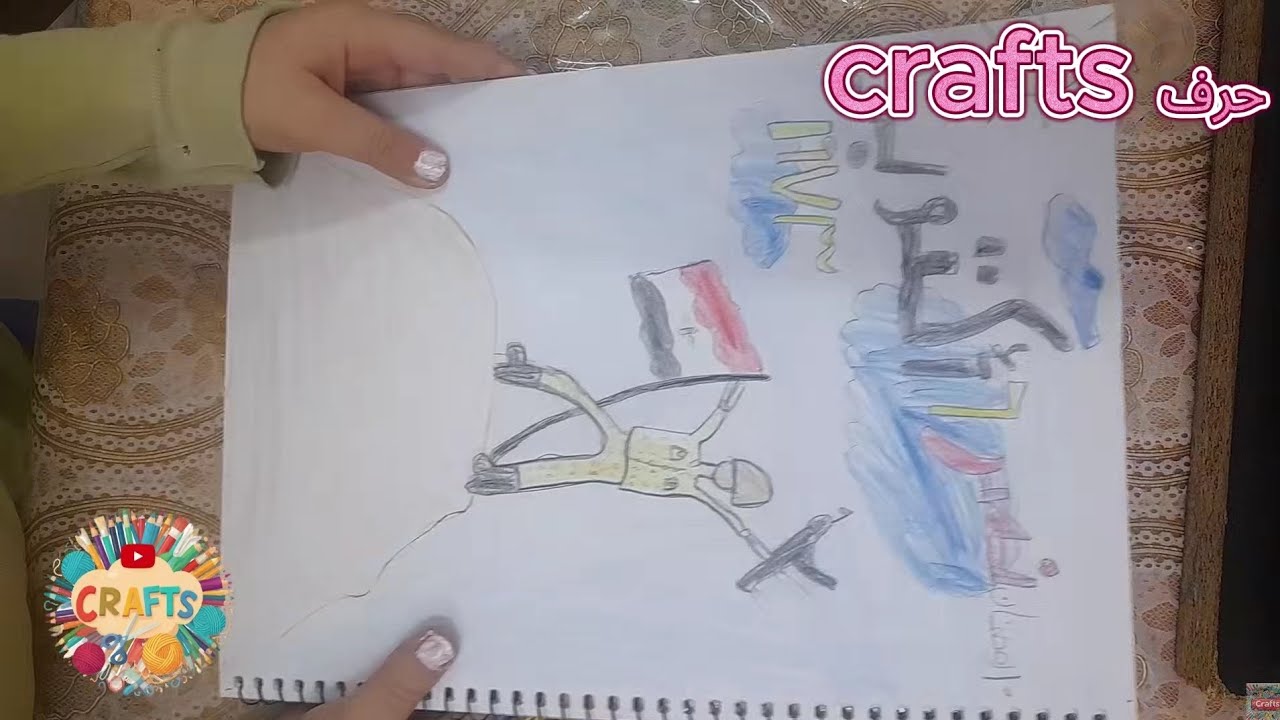 رسم و تلوين حرب 6 أكتوبر/ رسم موضوع تعبير عن ٦ أكتوبر/ كيفية رسم حرب ٦ أكتوبر/ رسم حرب ستة اكتوبر
