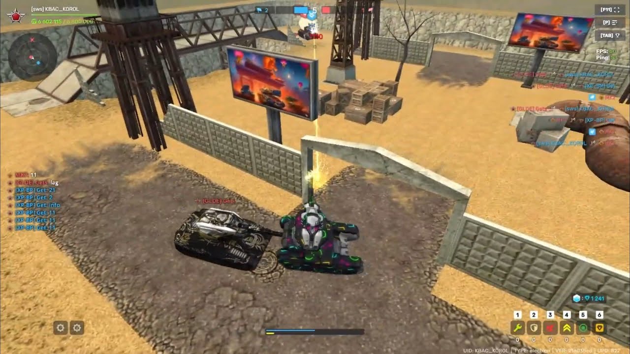 Tanki Online XP/BP HIGHLIGHTS #3 By KBAC_KOROL