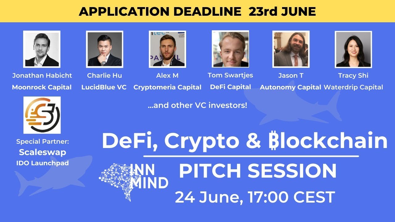 Crypto & DeFi Startups Pitching Session 🚀₿