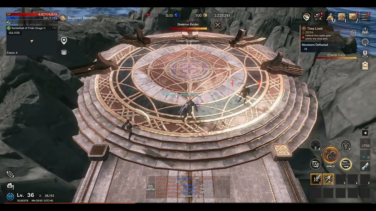 R O H A N 2 clear exp dungeon.