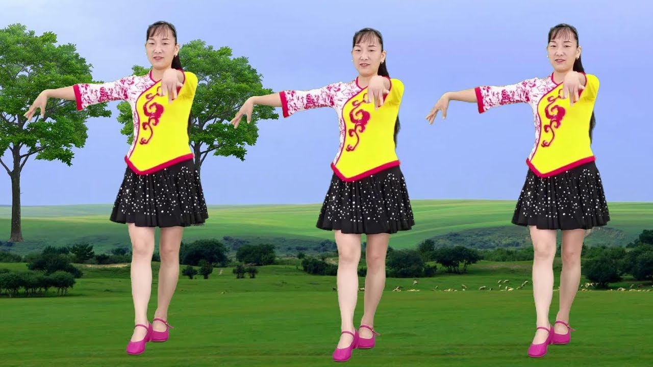 鄧麗君經典老歌廣場舞《路邊的野花不要採》旋律優美，好聽好看【玫香廣場舞】