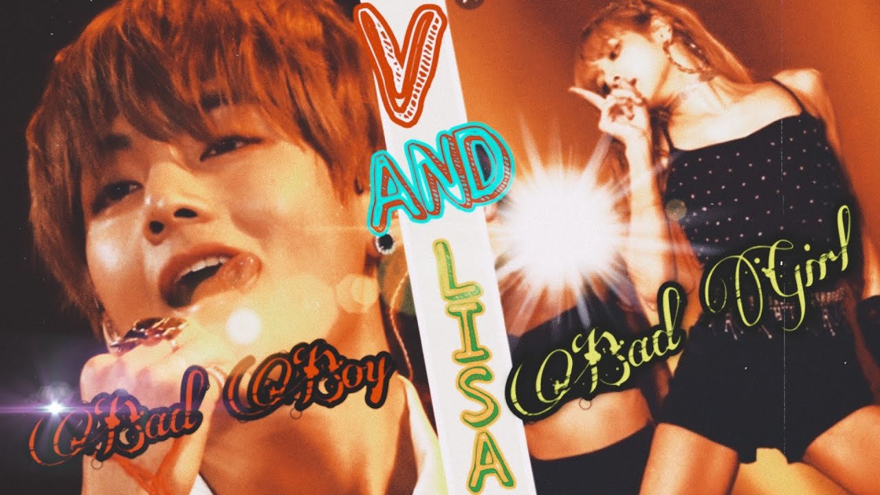 Taelice / Bad boy / Korean mix / Hindi mix / BTS / Blackpink / Lisa manoban / Taehyung / FMV