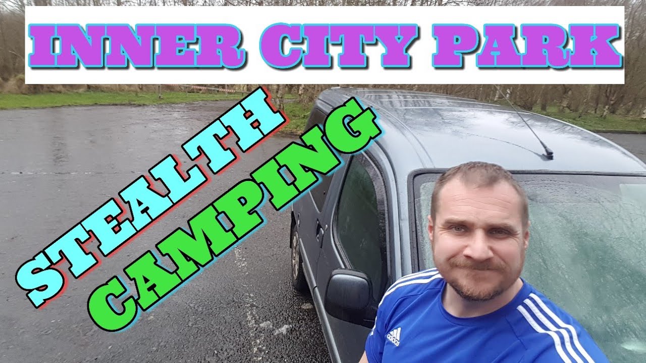Stealth Camping At Inner City Park Van life Truck campervan