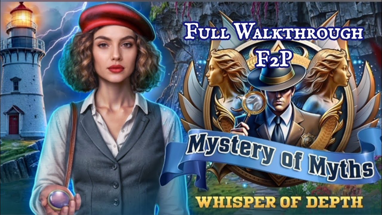 Mystery of Myths Whisper of Depths f2p Full Walkthrough 