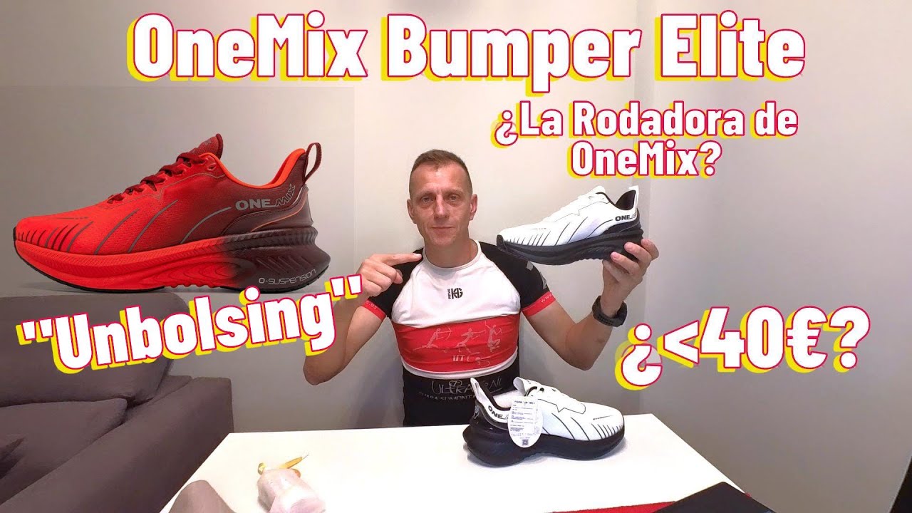 💥Zapatillas Chinas por MENOS de 40€: OneMix Bumper Elite 🎁 ¿La  opción ECONÓMICA para entrenar?