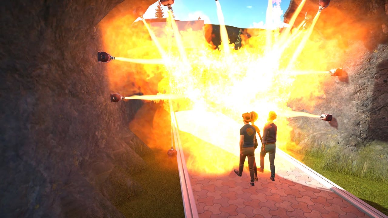 Jag Byggde Ett Nöjesfält Där Mina Besökare Fick Gå Genom Helvetet - Planet Coaster