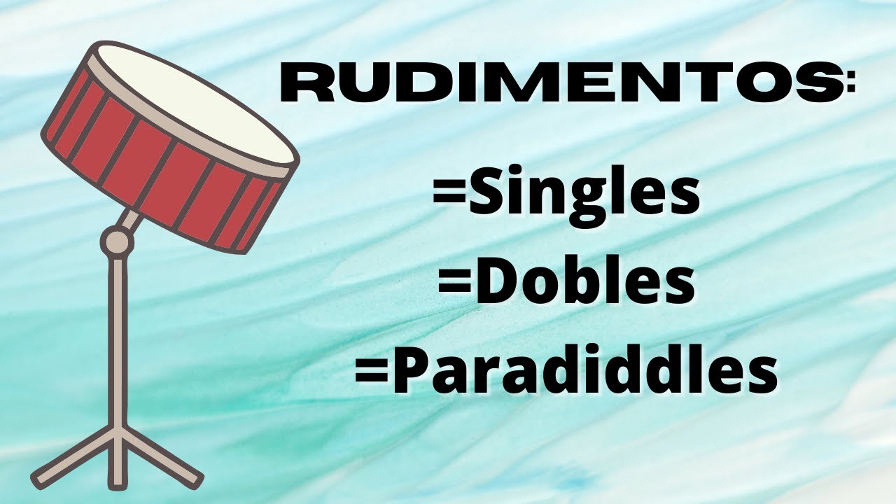 3 Rudimentos Para Tocar Batería Y Percusiones