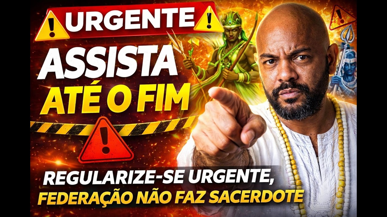 URGENTE!! VOÇÊ QUE É SACERDOTE DE MATRIZ AFRICANA NÃO DEIXE DE ASSISTIR ATÉ O FINAL.#candomble,#axé