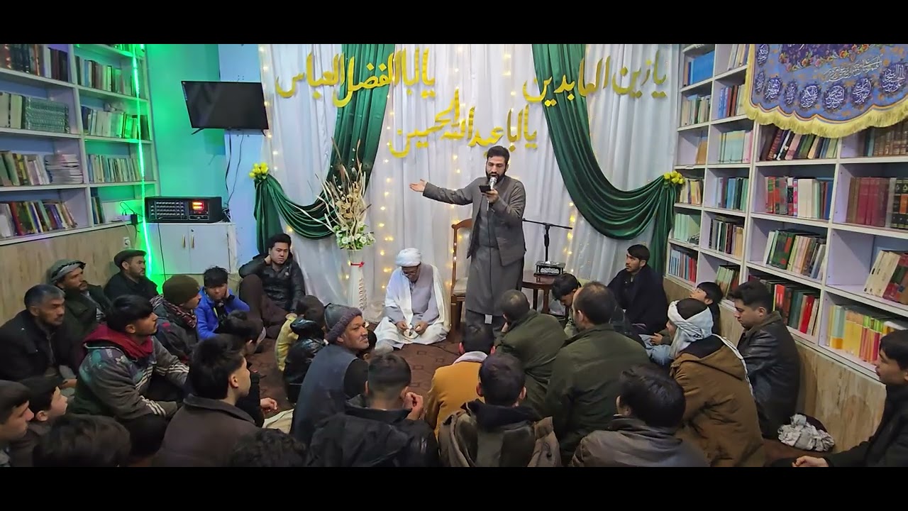 مداحی زیبا به مناسبت اعیاد شعبانیه (هیئت منتظران ولی عصر  عج ) 