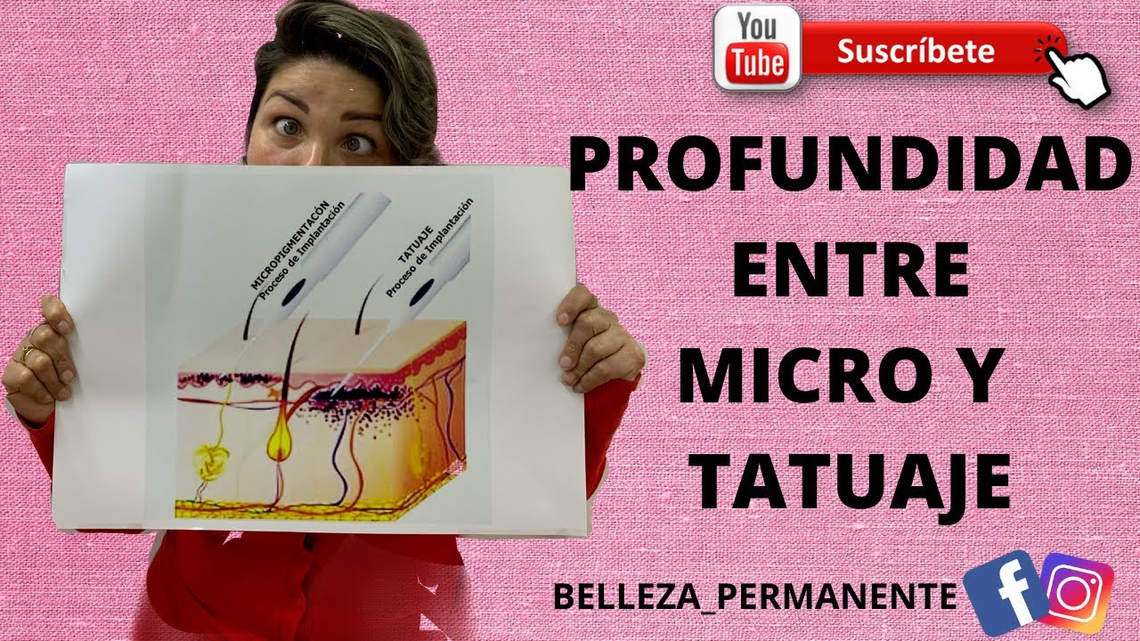 😀DIFERENCIA ENTRE MICROPIGMENTACION Y TATUAJE