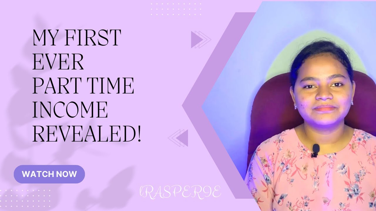 My First Ever Part time Income Revealed |Chegg India| Rasperie|