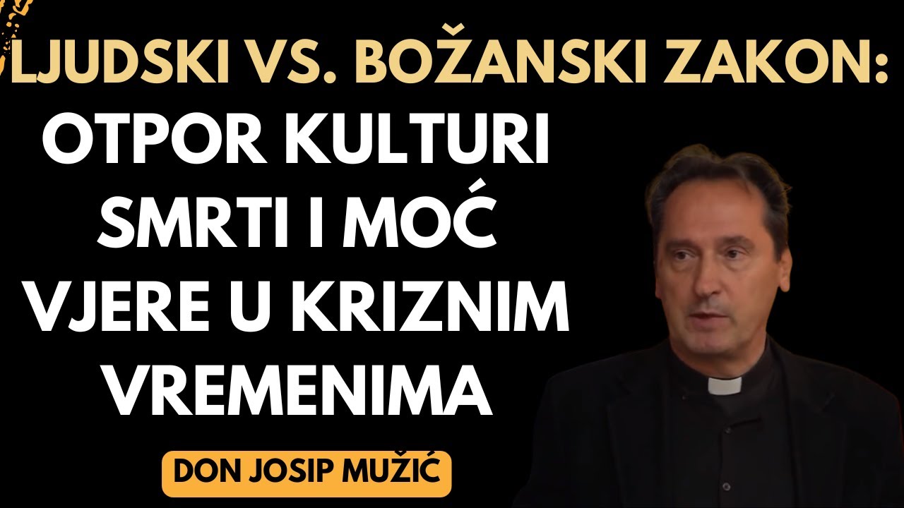 BOŽJI ZAKON vs LJUDSKI ZAKON: Smjernice za KRITIČNA VREMENA!