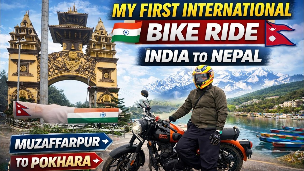 MUSTANG, RIDE BEGINS ON MY CLASSIC 350 | MUZAFFARPUR TO NEPAL | 400KM JOURNEY