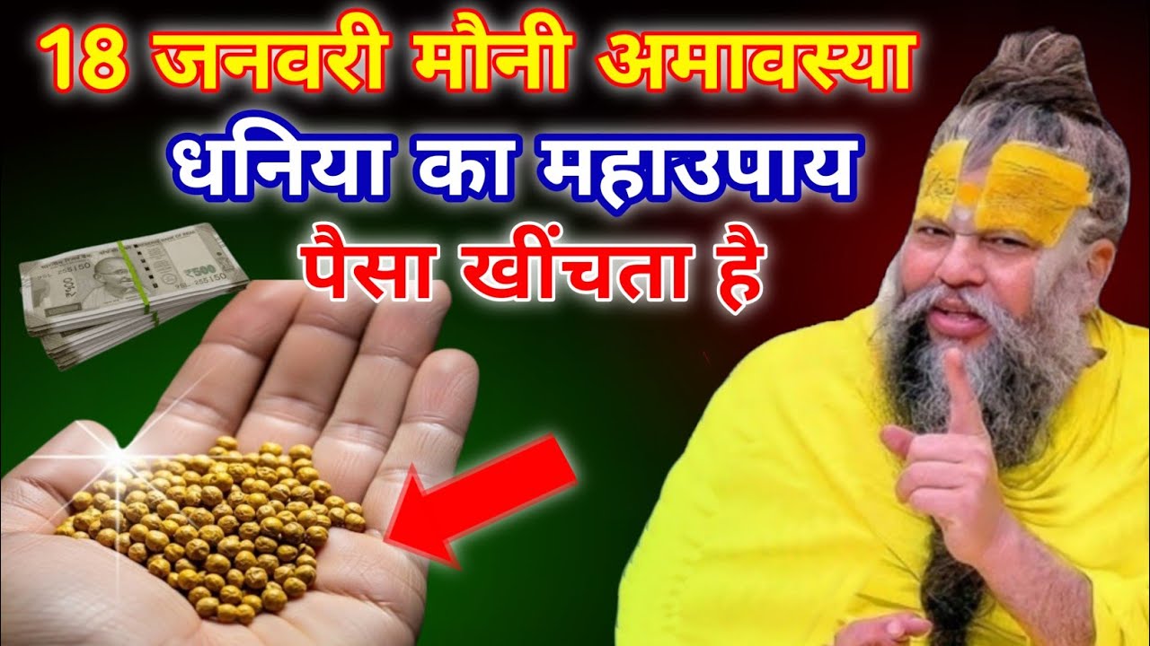 मौनी अमावस्या के दिन धनिया का यह एक महाउपाय जरूर करें। धन की होगी बारिश Premanand Ji Maharaj