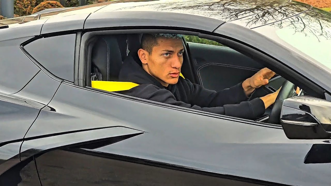 Tottenham Footballers Arrive at Training Grounds in Their Cars Werner, Kulusevksi, Richarlison