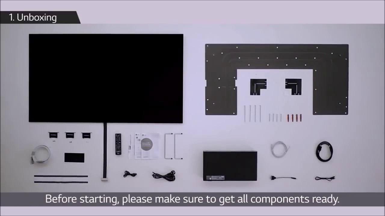 LG Walpaper OLED sinage