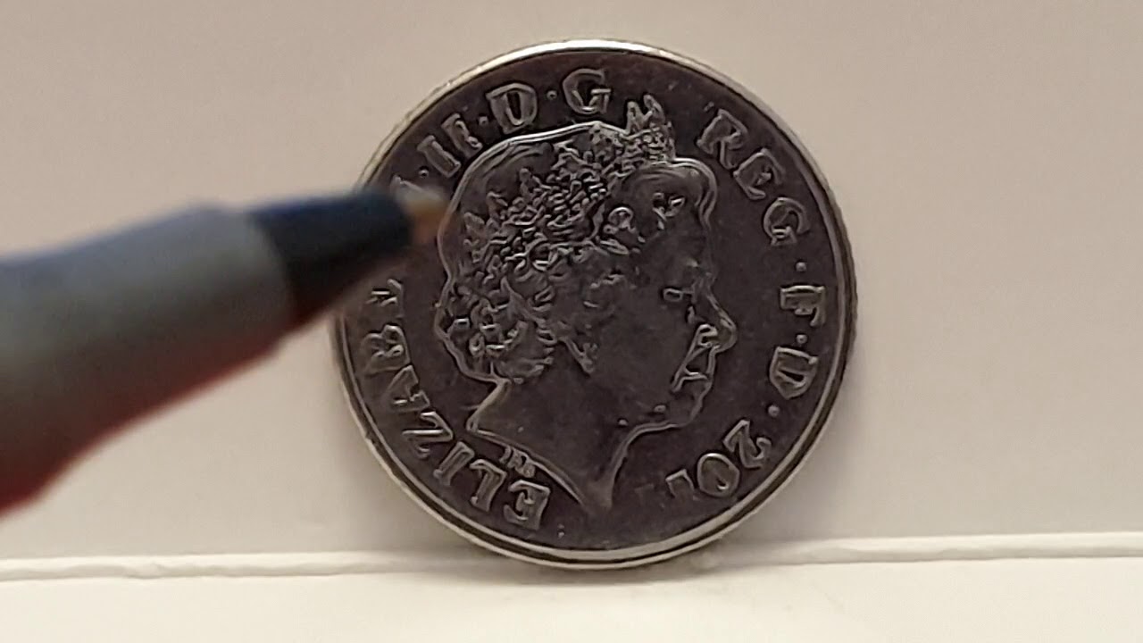 UK 2014 10p Error Coin