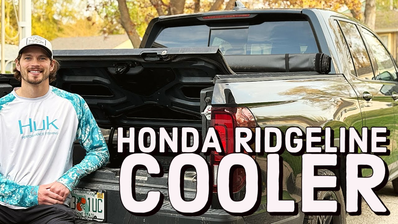 Honda Ridgeline's Most Unique Feature | Testing In-Bed Cooler