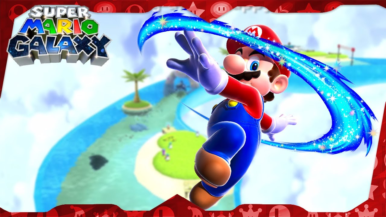 Super Mario Galaxy Walkthrough ᴴᴰ | Sea Slide Galaxy (All Power Stars)