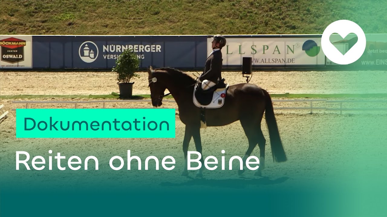 Reitsport trotz Behinderung - Die Ärztin ohne Beine