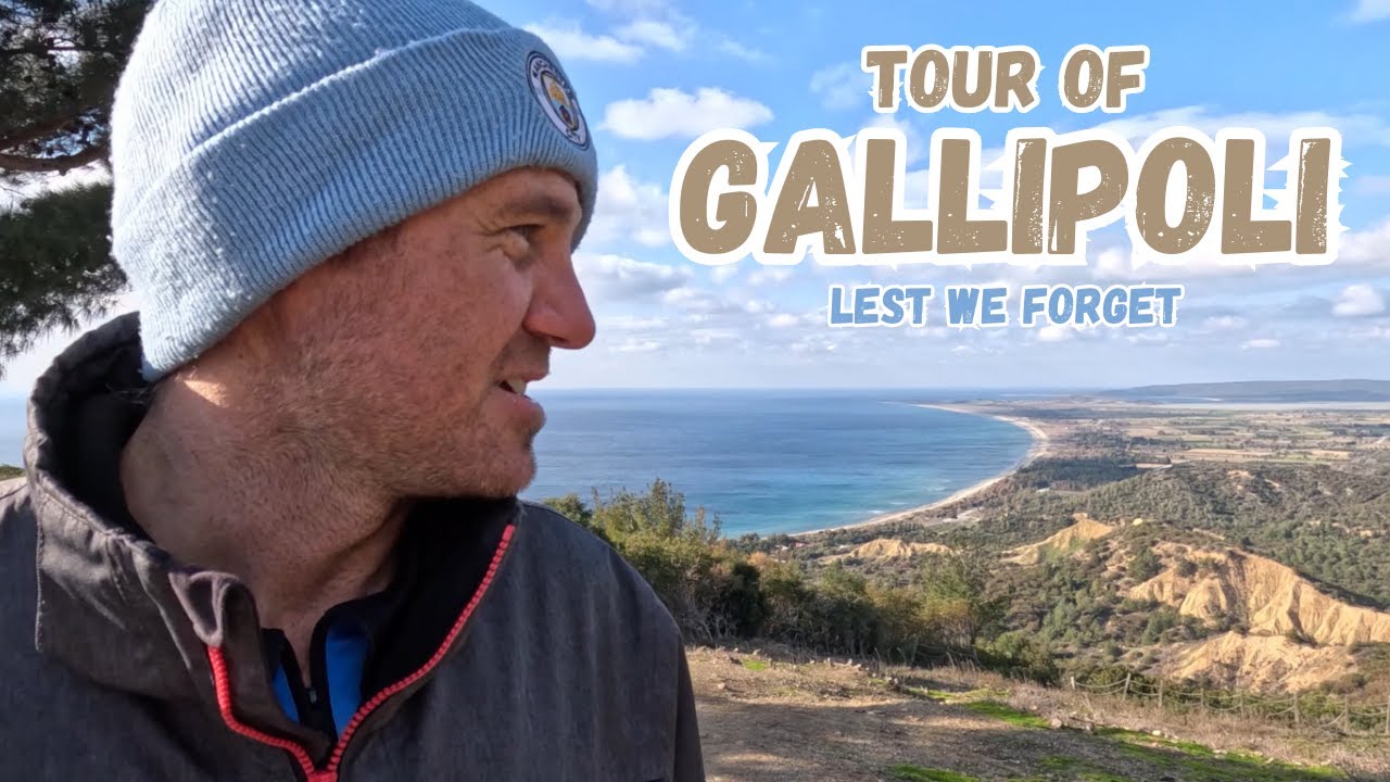 We Tour The GALLIPOLI PENINSULA (TURKIYE) And Remember The ANZAC SPIRIT