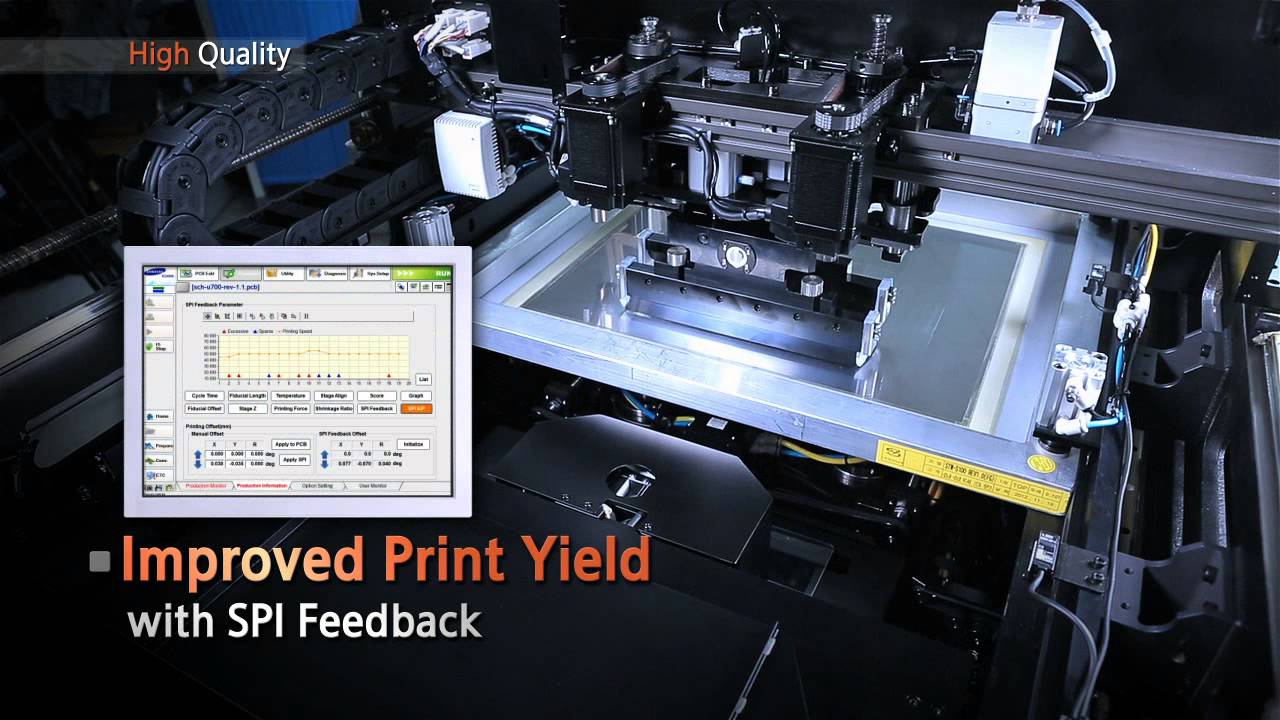 SAMSUNG NEW COMPACT HIGH PERFORMANCE SCREEN PRINTER(SP1)