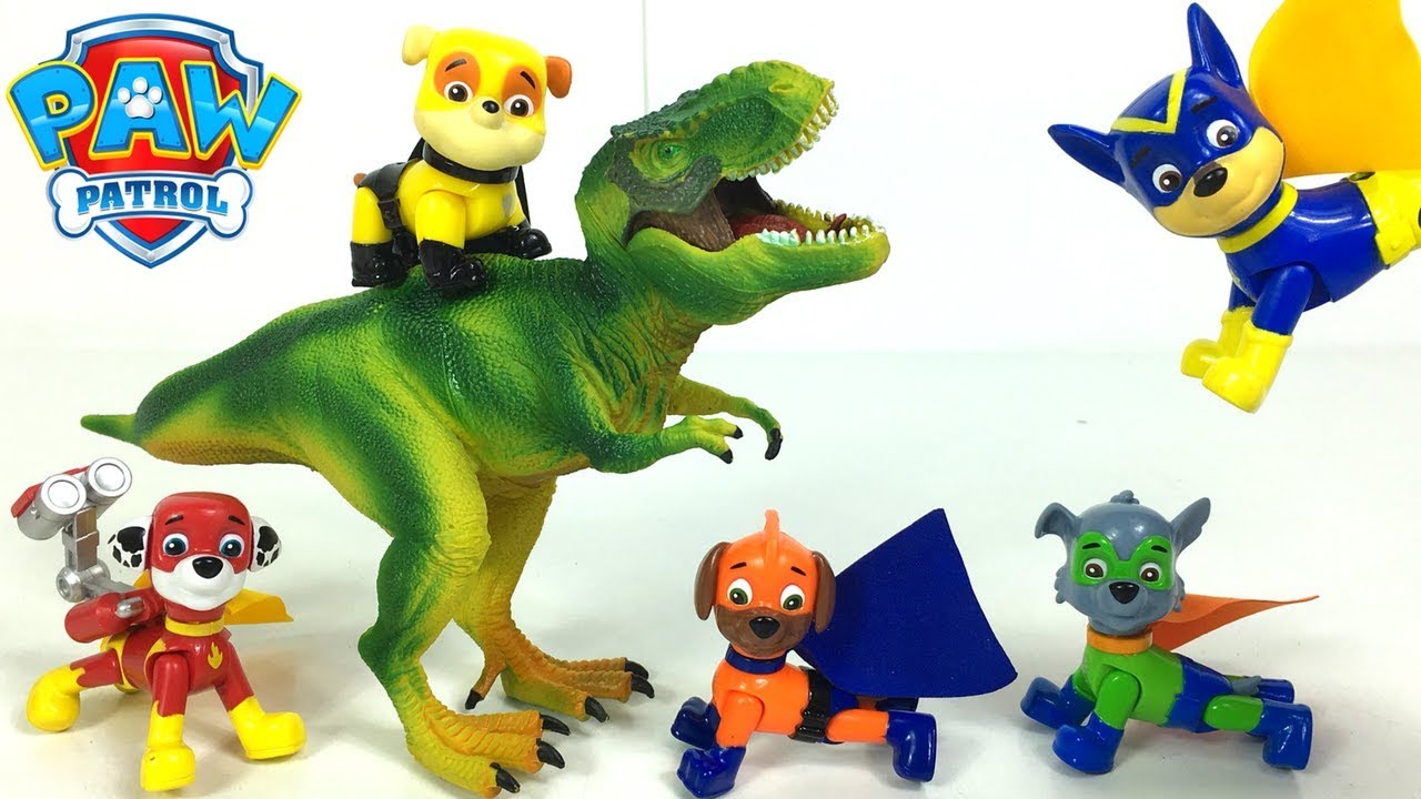PAW PATROL SUPER PUPS GIFT PACK WITH CHASE MARSHALL SKYE RUBBLE ROCKY & ZUMA ACTION PACKS - UNBOXING