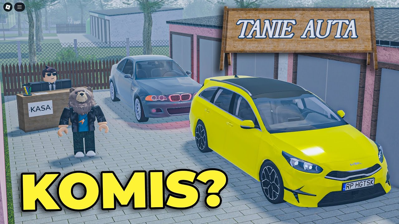 NOWE MIEJSCE Z SAMOCHODAMI w PCD - Hogaty i Bartek w Roblox - Polish Car Driving