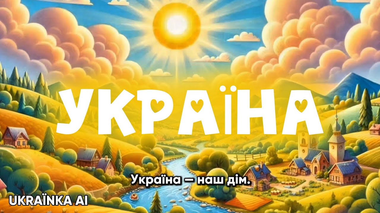 🌟 День Соборності України 🇺🇦 | Разом ми єдині | Дитяче AI-відео