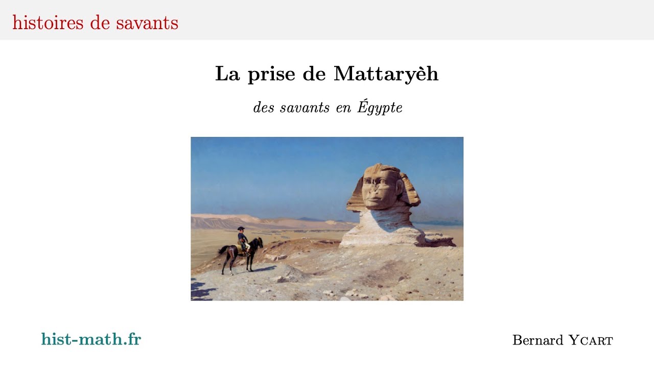 Les savants de l'expédition d'Égypte