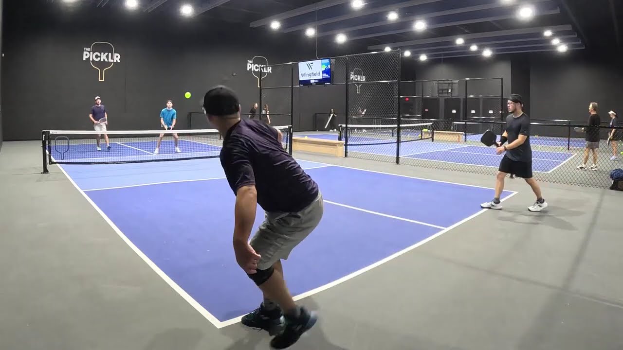 Danny Aaron v Oliver Josh 1/11 game 2 - #pickleball