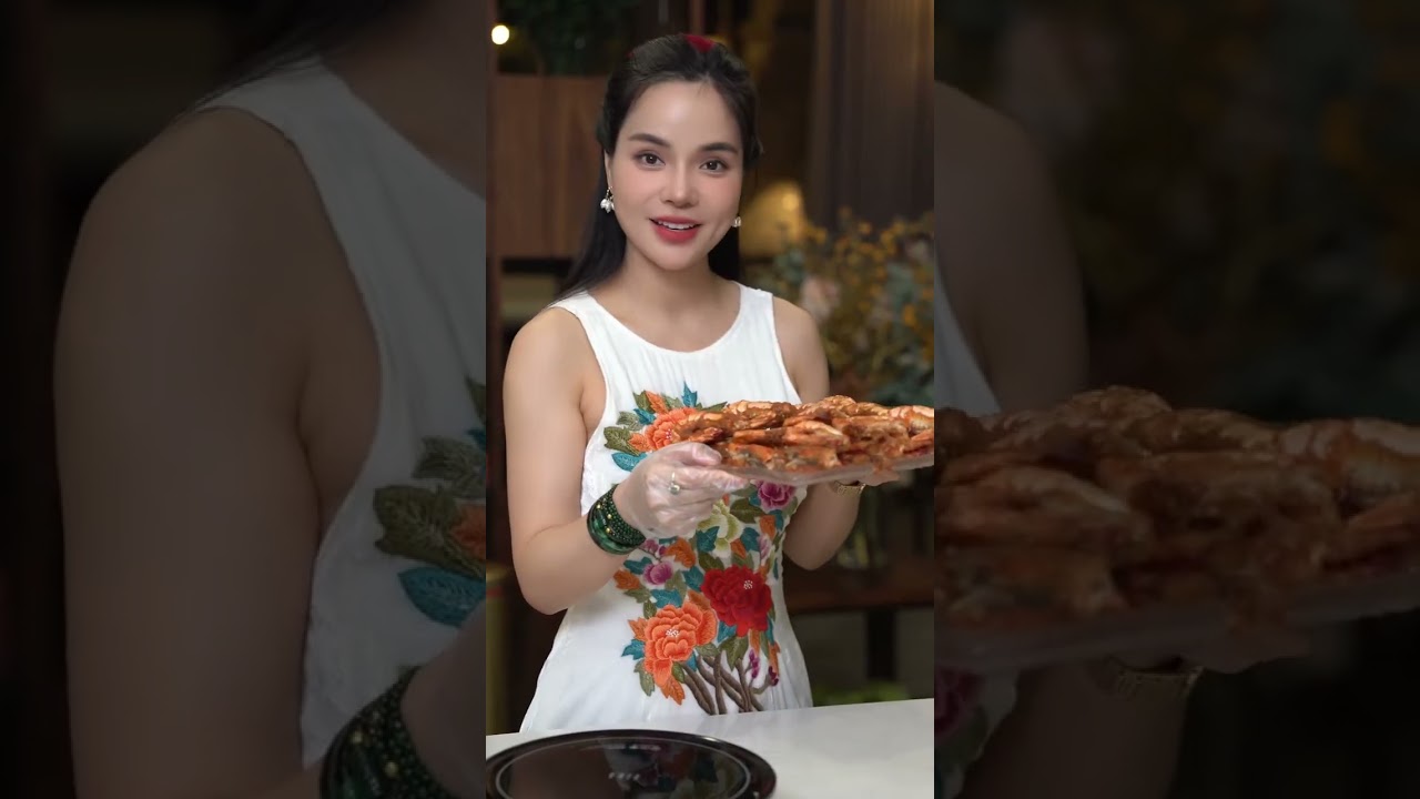 Tôm làm kiểu này NGON HƠN HẤP THƯỜNG gấp bội chị em! #phamthuhien #food #amthucviet