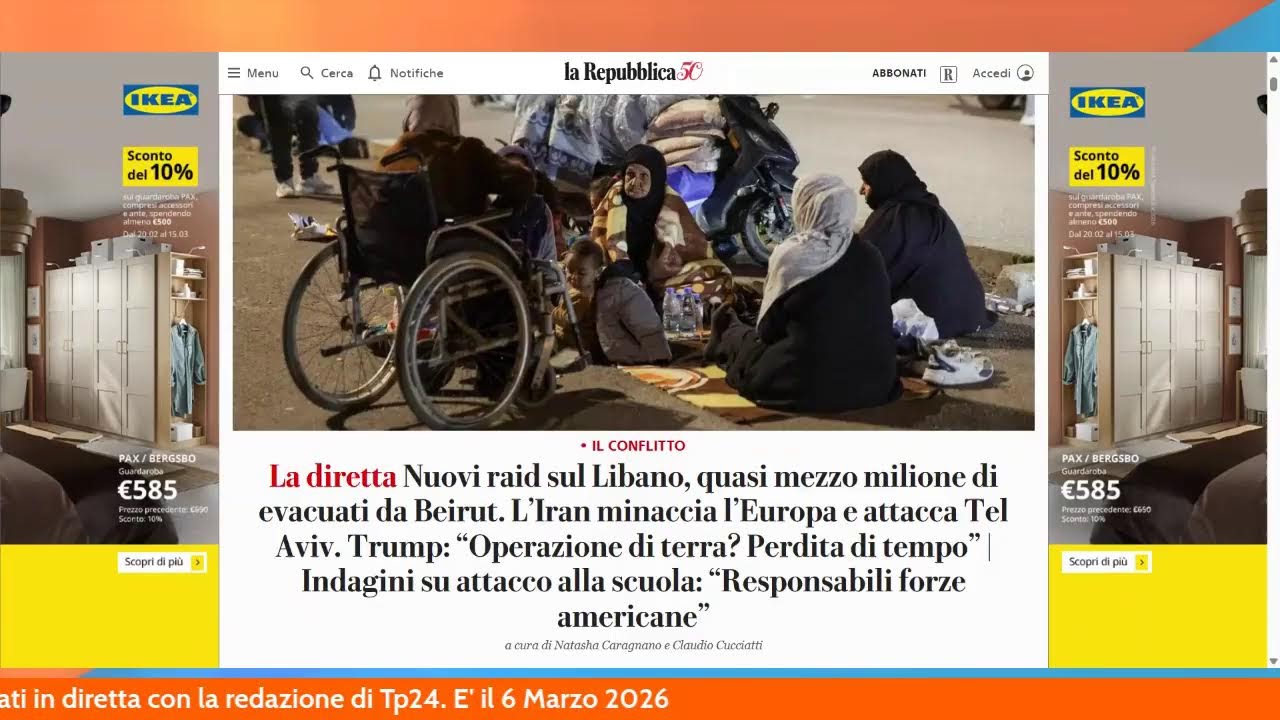 Buongiorno24 del 6 Marzo 2026