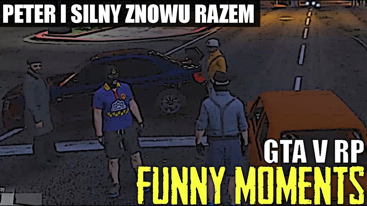 GTA V RP[PETER I SILNY ZNOWU RAZEM/JANUSZ UCIEKA PRZED LSPD/ŚLEPY POLICJANT/AUTO LATA] [FM]