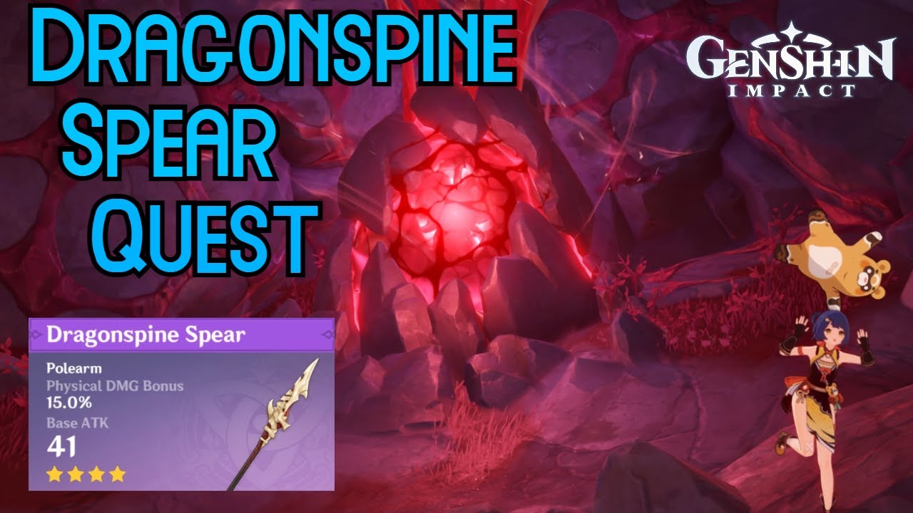 Dragonspine Spear Recipe Unlock (Festering Fang Quest) - Genshin Impact