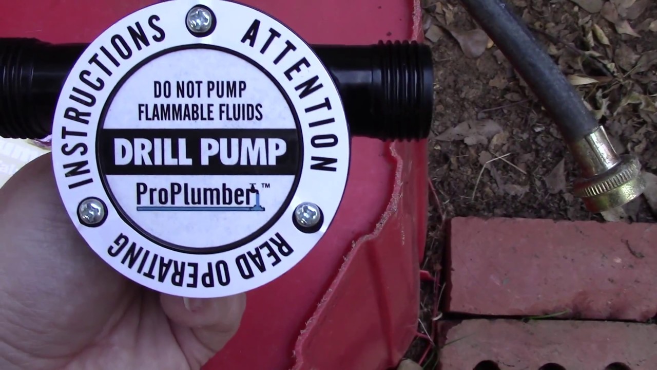 Testing the Drill Pump