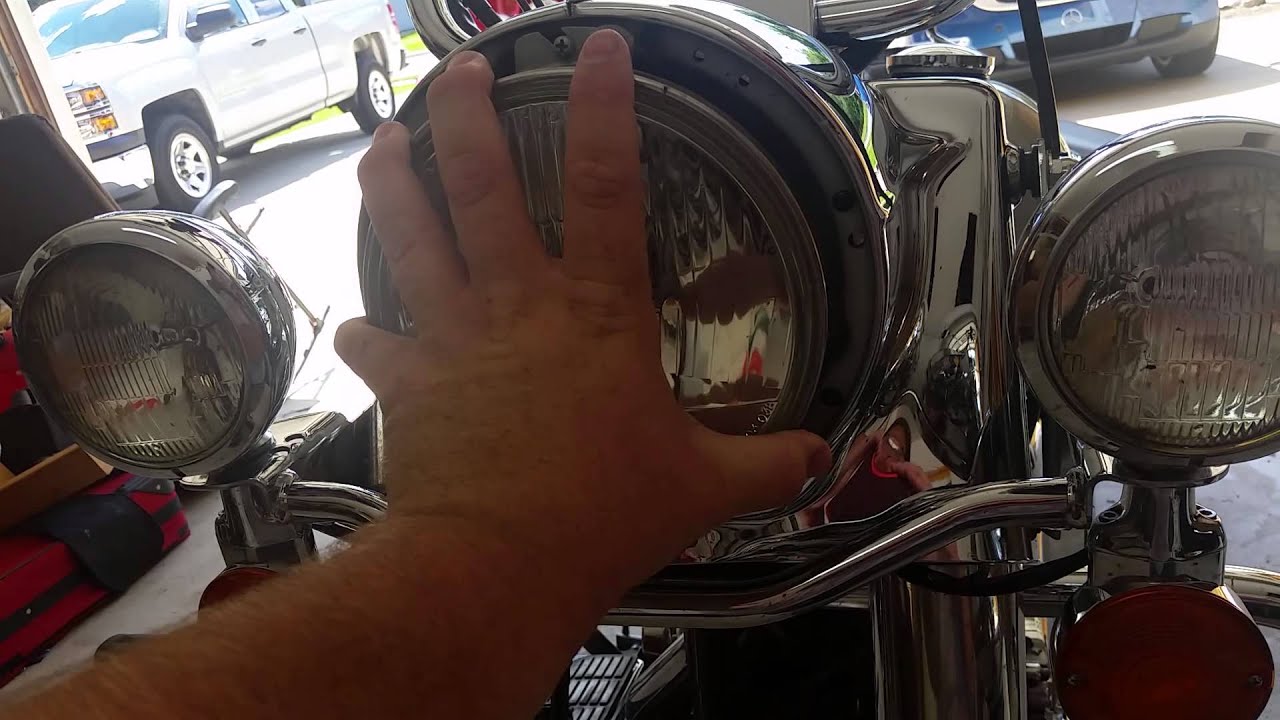 Harley Davidson Headlight Replacement