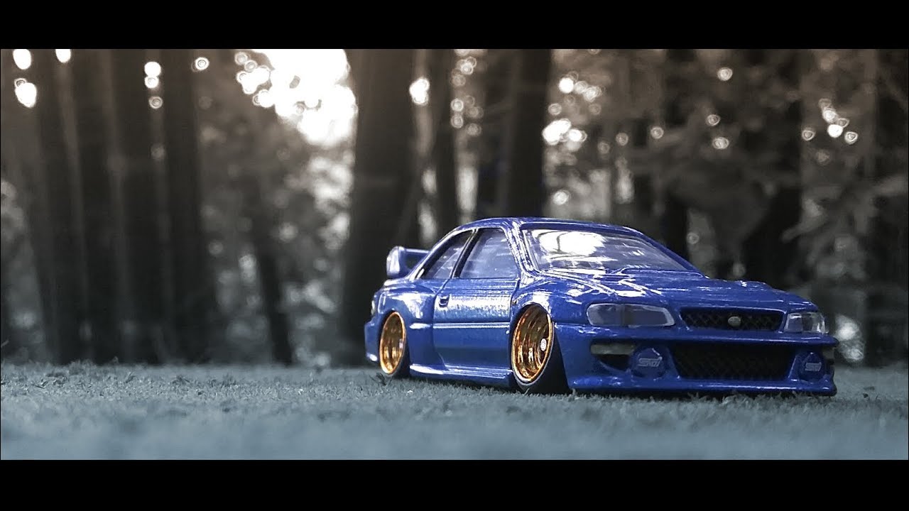 Subaru impresa - tomica diecast custom (22B-STI Version)